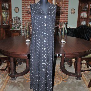 New WOT Great Retro Dotted Sundress